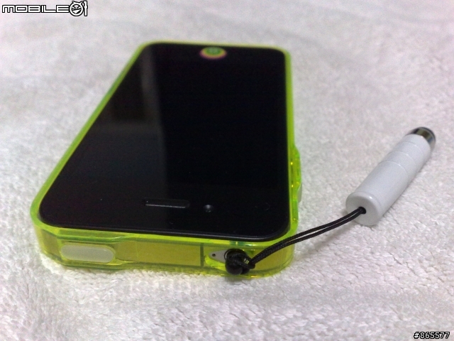 [ 分享 ] 小黑換新衣 Mycover iPhone 4 超薄 透明邊框 保護殼