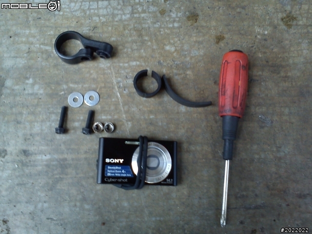 DIY ~單車相機架.