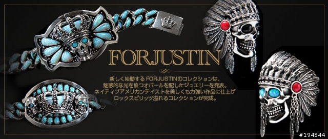 justin davis 銀飾 11年秋冬新品!