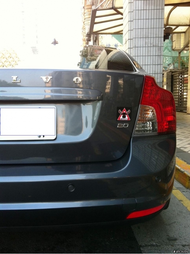 可隨意貼的車友會貼紙！