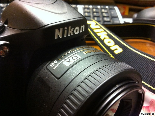 Nikon 五年保固的 Nikkor 35mm f/1.8G 開箱@D5100