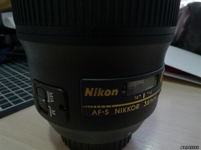 同事剛從美國捎回來的新鮮貨 NIKON NIKKOR AF-S 35MM F/1.4G