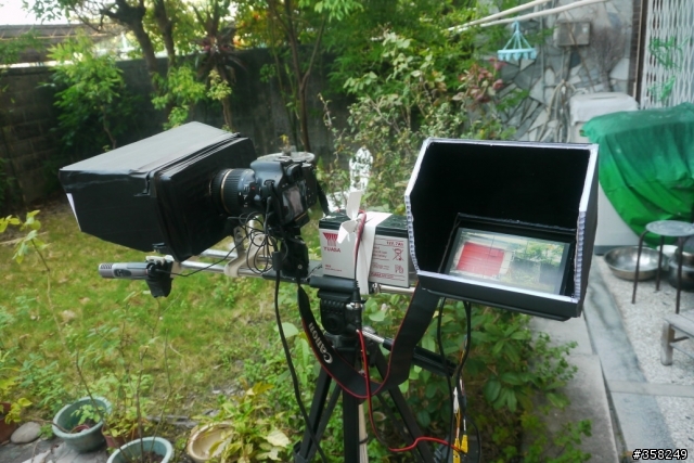 DIY_300元搞定DSLR拍片的遮光斗與承架系統