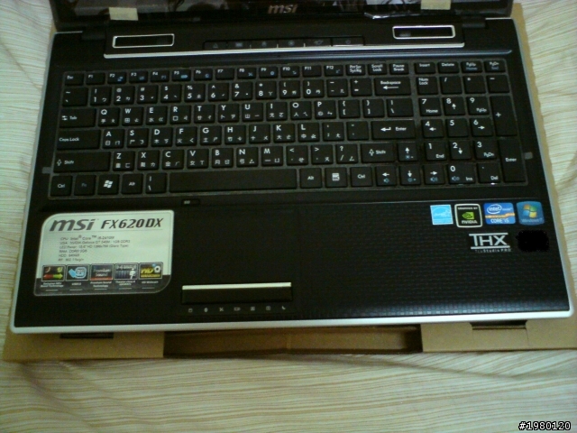 【假會開箱】微星FX620DX