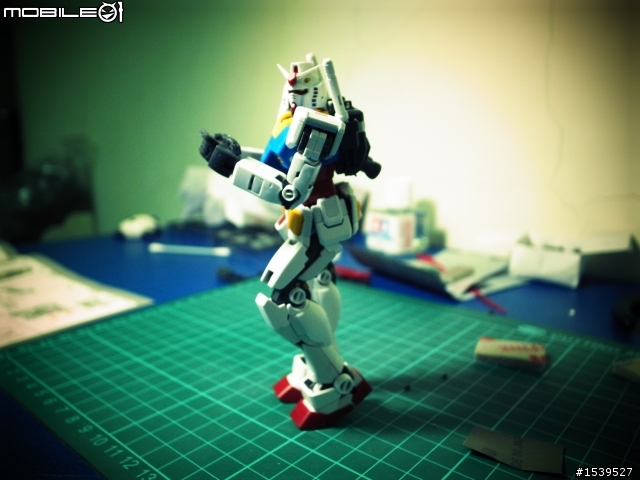 [新手素組] 剛完成的RG RX 78-2
