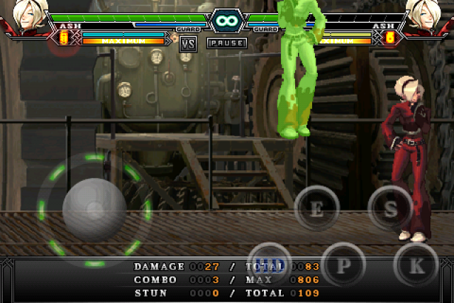 [教學] ASH浮空99段 in iOS KOF  不喜勿入