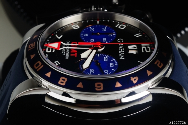 小葛開箱 "Graham chronofighter oversize GMT"圖小多