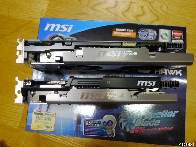 6870HAWK V.S 560ti HAWK簡單測試