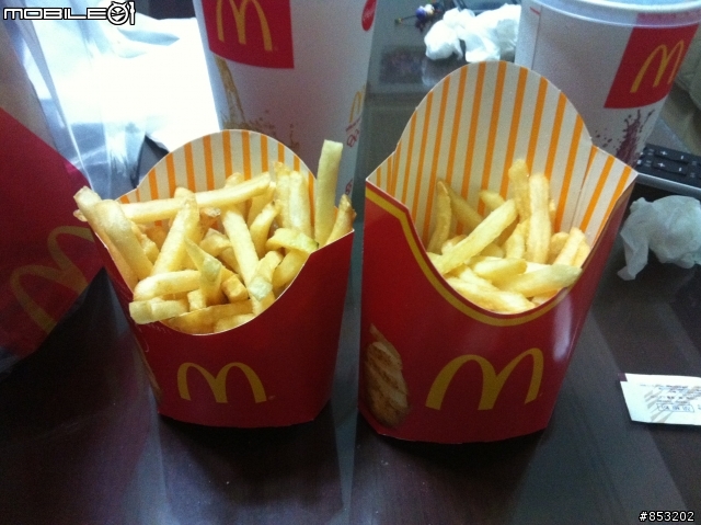 麥當勞的薯條....