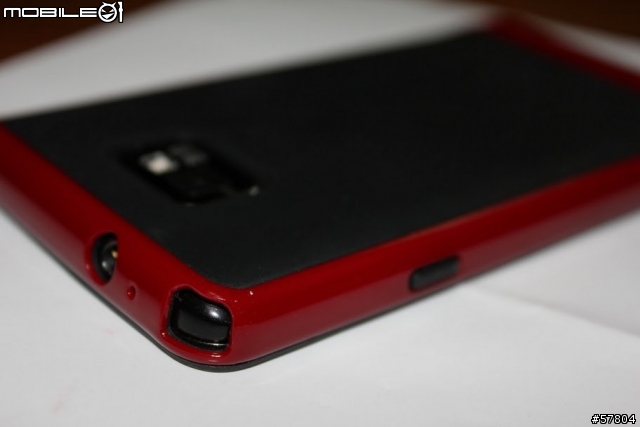 [開箱] i9100 JACKLYN韓國耐摔皮套 + SGP NEO HYBRID黑紅色軟硬殼