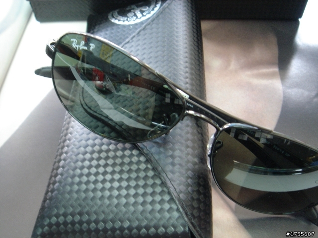 Ray Ban雷朋 碳纖維太陽眼鏡 RB8301 偏光款 開箱啦!