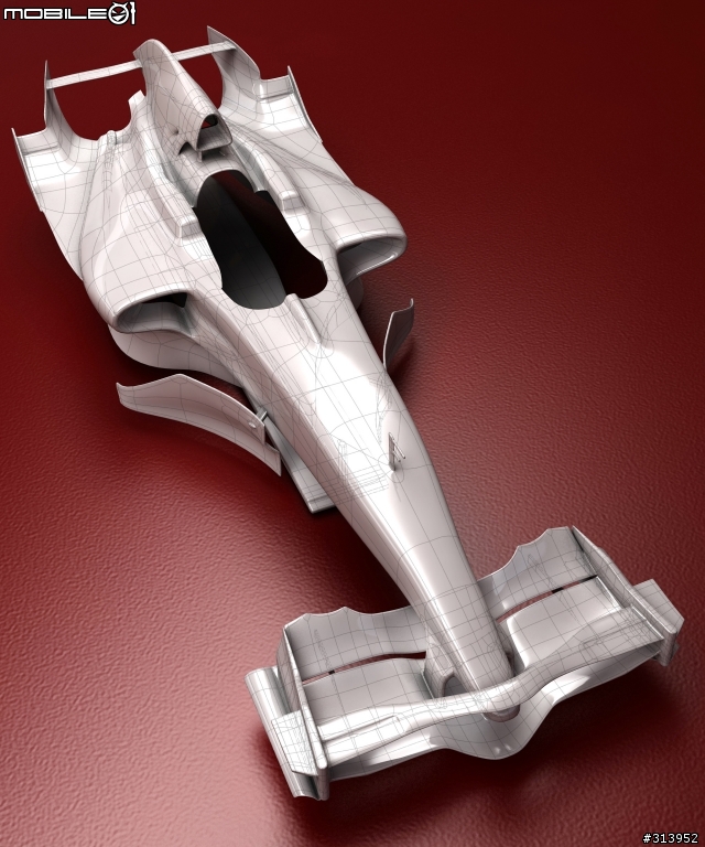 [3D]最富科技感的2008年McLaren F1
