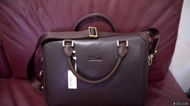 不用七張的牛皮低調公事包-----SST&C