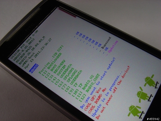 (2012年11月05日更新)DesireZ 2.3.3 降板 2.2 並 RUU 2.3.3 ROOT 教學(還原S-On) [已停止供檔]