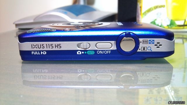擁有HS的最低門檻－藍色IXUS 115 HS開箱。
