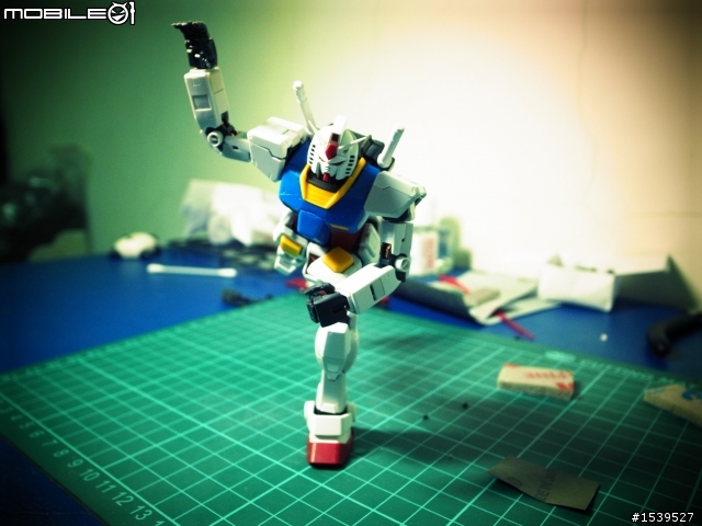 [新手素組] 剛完成的RG RX 78-2