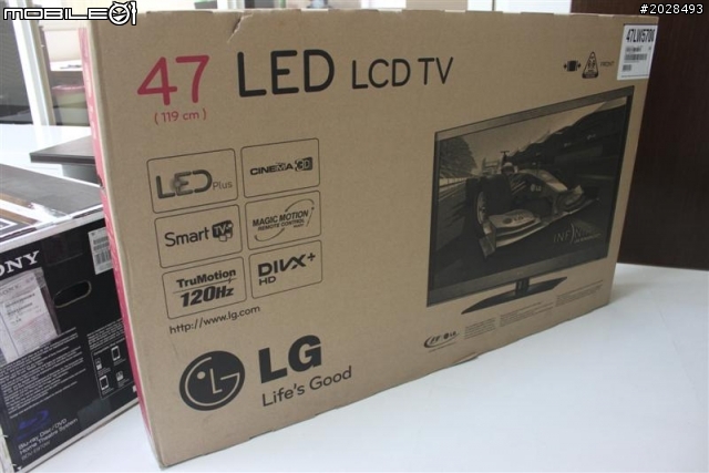 [開箱] 在家也能看3D電影 LG 47LW5700 + SONY E970W
