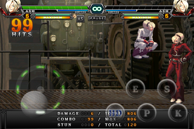 [教學] ASH浮空99段 in iOS KOF  不喜勿入