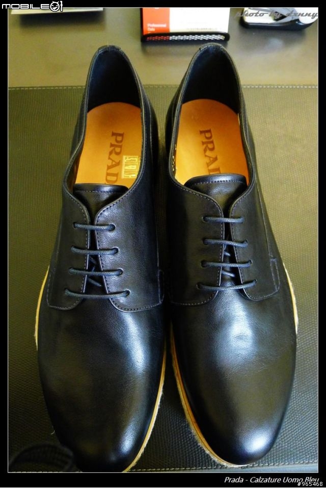 [開箱] Prada 編織厚底鞋