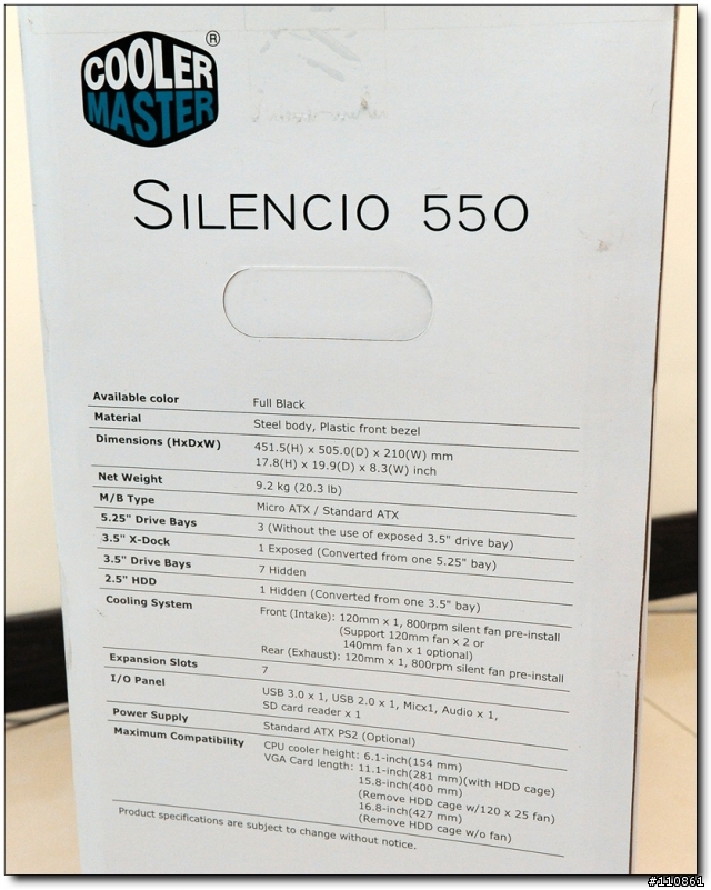 極黑 寂靜 Silencio 550 開箱
