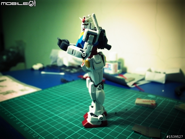 [新手素組] 剛完成的RG RX 78-2