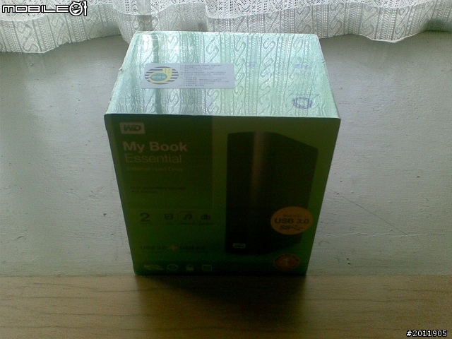 WD my book essential  usb3.0 3.5吋外接硬碟 簡易開箱+實測