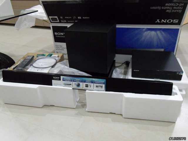 [開箱] Sony HT-CT550W