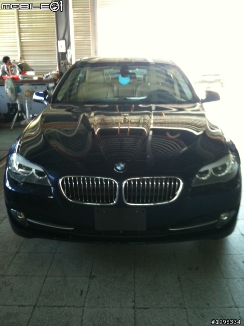 BMW 5 系列 deep sea blue 不專業小開箱