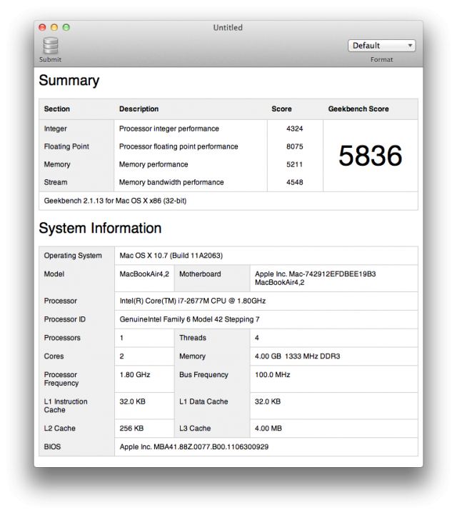 [分享] Apple Macbook Air 13" i7 1.8Ghz 4GB 256GB SSD 開箱