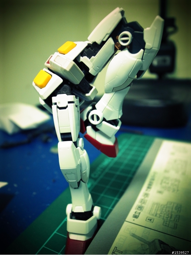 [新手素組] 剛完成的RG RX 78-2