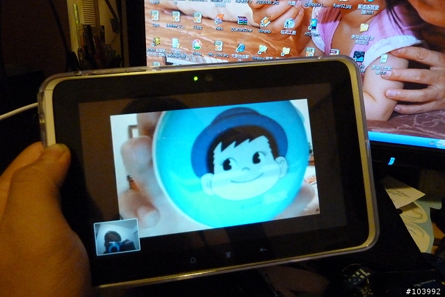 HTC Flyer 可以用 Skype 視訊了