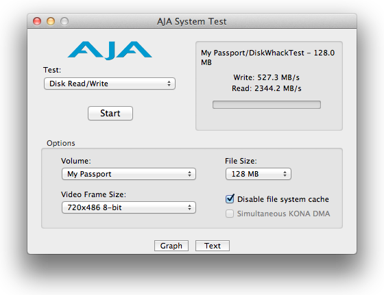 為何我裝了AJA system test都不能測呢？