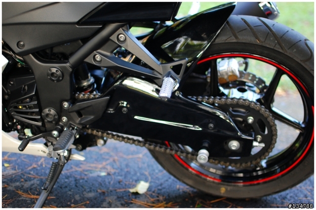 [開箱]走進高雄城市的白色小忍者Ninja250R!圖多!