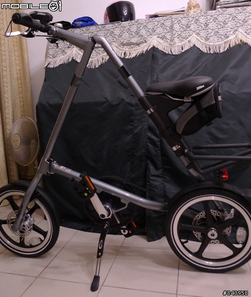 銀灰色Strida LT 開箱文