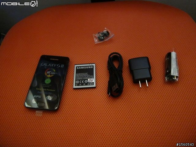 第一次開箱之SAMSUNG I9100