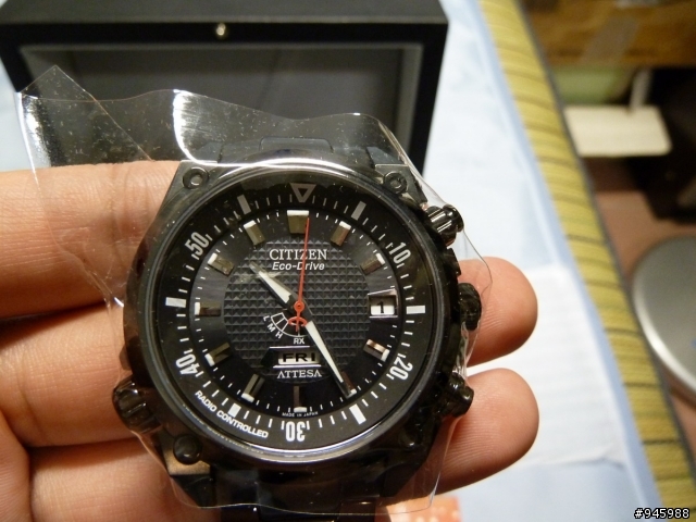 【簡單開箱】CITIZEN電波微粒體格紋專業運動錶+極限勇者光動能電波錶