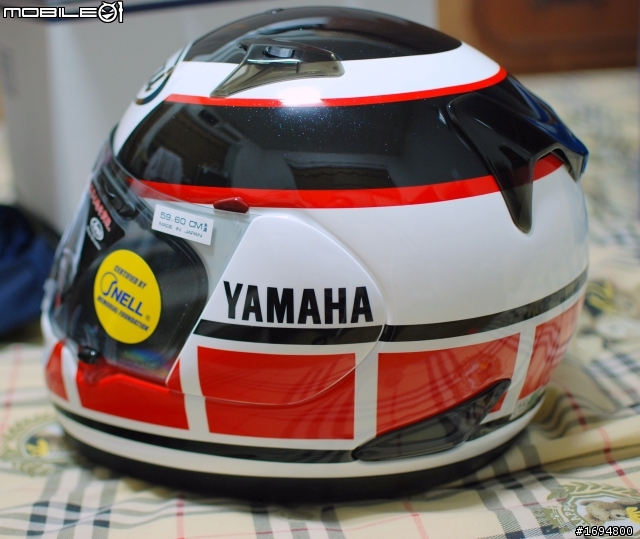 【開箱】YAMAHA 50th  In  Arai  Astro IQ