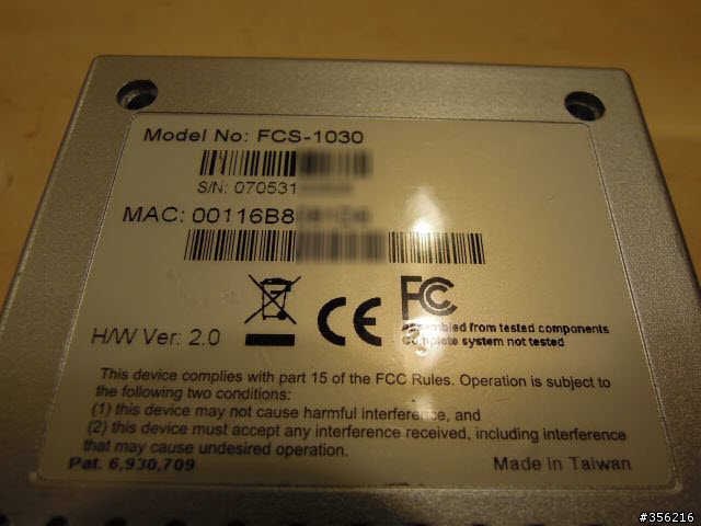 Synology NAS 及 Levelone FCS-1030 IP CAM 實測