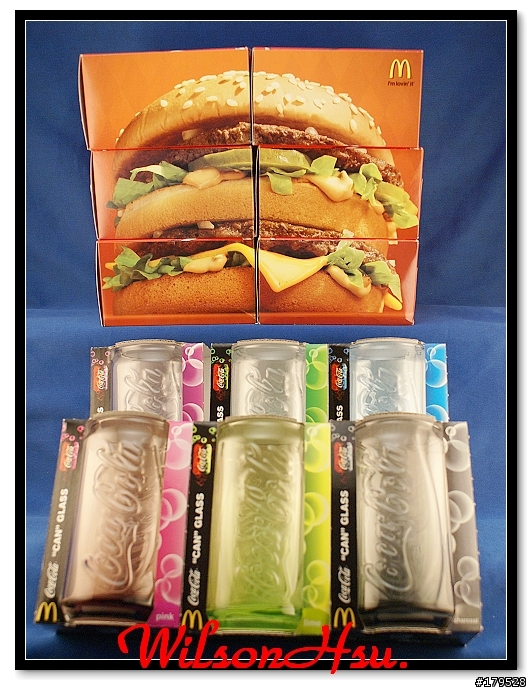 麥當勞之日本Coke glass