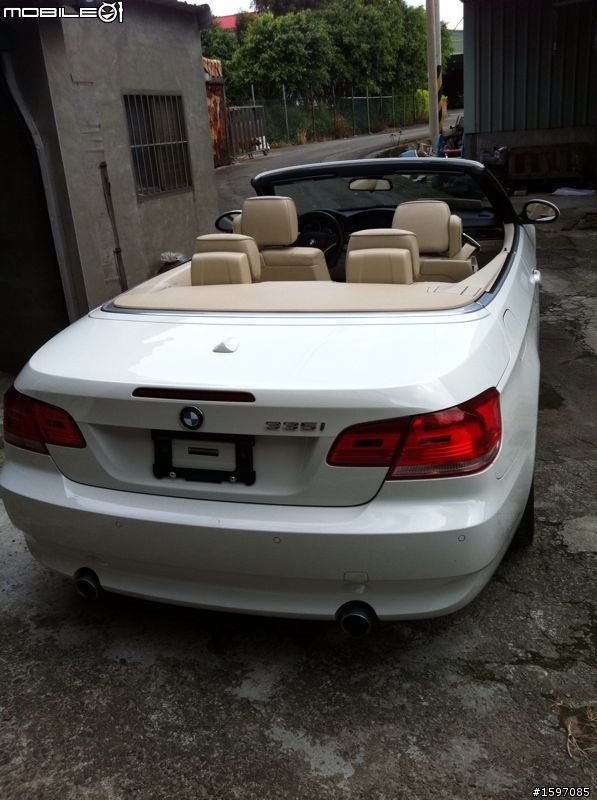 開箱 BMW 335I Convertible 外匯車  + 開半年的心得~