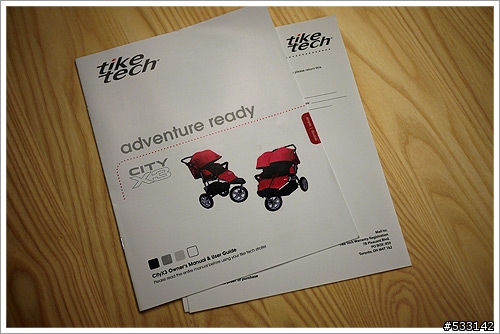 我家的航空母艦 Tiketech - CityX3 Swivel Twin Stroller