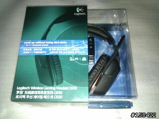 羅技 遊戲專用無線耳機麥克風 G930(新購入.簡單開箱)
