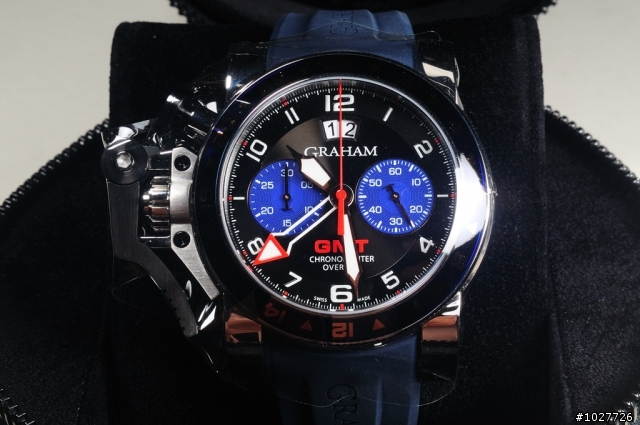 小葛開箱 "Graham chronofighter oversize GMT"圖小多