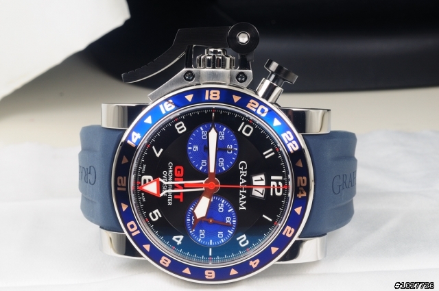 小葛開箱 "Graham chronofighter oversize GMT"圖小多