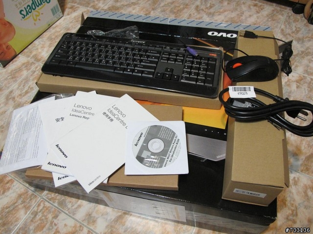 超值AIO開箱 Lenovo b320 ~~
