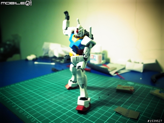 [新手素組] 剛完成的RG RX 78-2