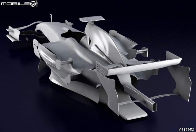 [3D]最富科技感的2008年McLaren F1