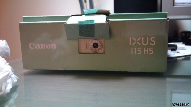 擁有HS的最低門檻－藍色IXUS 115 HS開箱。