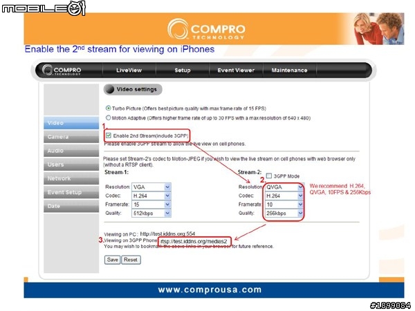 再來玩 IP CAM 吧！ COMPRO  IP55 於 MID 測試第一彈