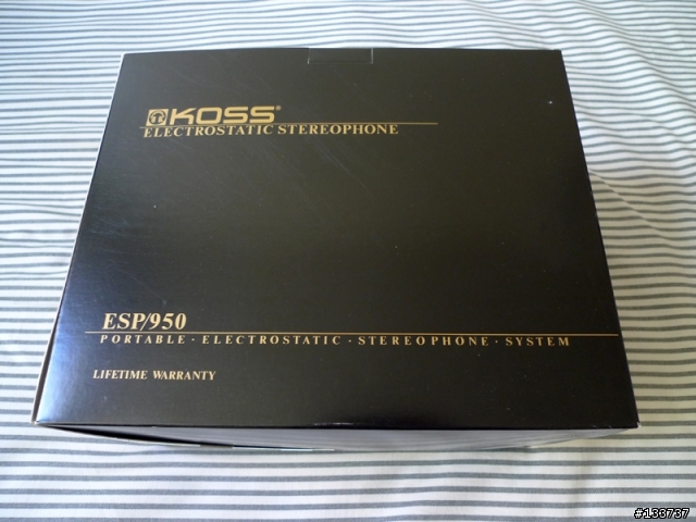 ［開箱］KOSS ESP-950 (窮人的靜電耳機)